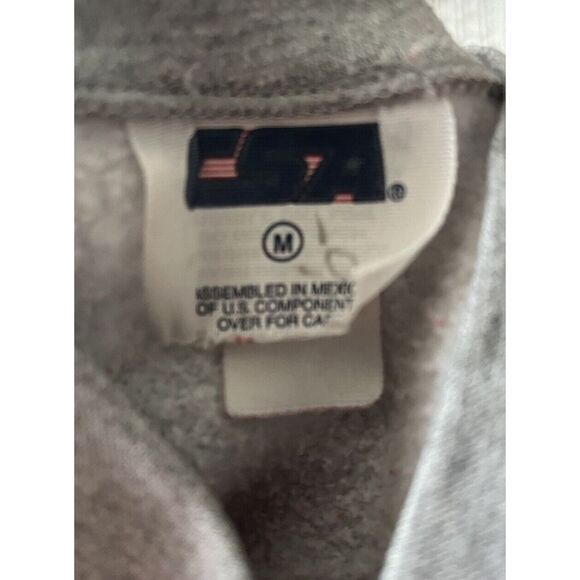 Vintage St. Louis Cardinals Embroidered Fleece V-Neck Sweatshirt Size Medium - Picture 8 of 8